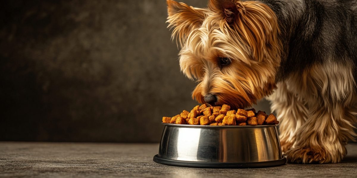 retrato-em-close-up-cao-de-yorkshire